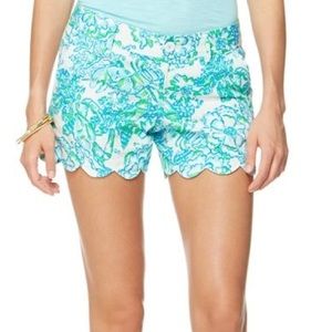 Lilly Pulitzer Northeast Hahbah Buttercup Shorts